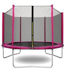 aGa SPORT TOP trambulin 305 cm Rózsaszín + védőháló