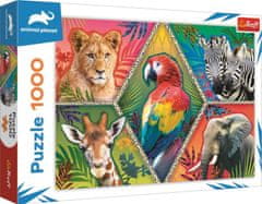 Trefl Puzzle Animal Planet: Egzotikus állatok 1000 db