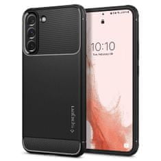 Spigen SPIGEN RUGGED ARMOR GALAXY S22 MATTE FEKETE