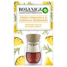 Elektromos diffúzor és utántöltő Botanica Friss ananász és tunéziai rozmaring 19 ml