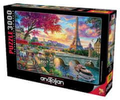 AnaTolian Puzzle Virágzó Párizs 3000 db