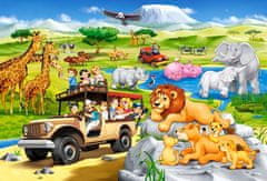 Castorland Puzzle Adventure on Safari MAXI 40 db