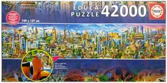 EDUCA Puzzle a világ körül 42000 darab