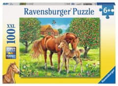 Ravensburger Puzzle Lovak a legelőn XXL 100 db