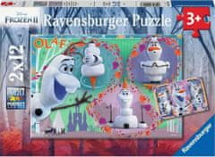 Ravensburger Puzzle Ice Kingdom 2: Loving Olaf 2x12 darab