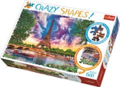 Trefl Crazy Shapes puzzle Sky over Paris 600 darab