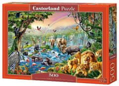 Castorland Puzzle River a dzsungelben 500 darab