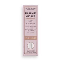 Makeup Revolution Tápláló ajakápoló szérum Rehab Plump Me Up Pink Glaze (Lip Serum) 4,6 ml