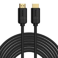 BASEUS kábel HDMI 2.0 4K 3D 8m, fekete