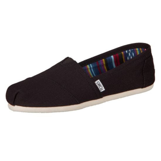 Toms Espadrillák fekete Alpargata Heritage Canvas