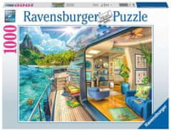 Ravensburger Rejtvény Szállás trópusi szigeten 1000 db