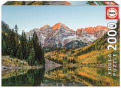 EDUCA Puzzle Maroon Bells Mountains, USA 2000 db