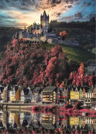 Clementoni Cochem Castle puzzle 1000 darab