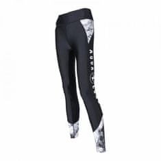 AQUALUNG LEGGINS AQUA női lycra nadrág fekete/fehér fehér fekete XL - 44