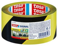 shumee TESA SZALAGSZIGNÁL SÁRGA-FEKETE 66m 50mm