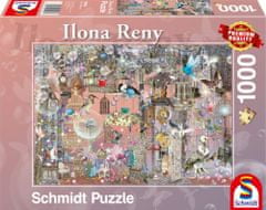 Schmidt Puzzle Pink beauty 1000 db