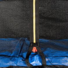 Aga Sport Pro Trambulin 500 cm Kék + védőháló + létra + cipőtartó zseb