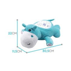 WOOPIE Snuggle Projector 2in1 víziló alvóhely