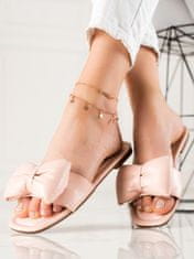 Amiatex Női papucs 87641 + Nőin zokni Gatta Calzino Strech, rózsaszín árnyalat, 37