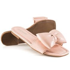 Amiatex Női papucs 87641 + Nőin zokni Gatta Calzino Strech, rózsaszín árnyalat, 37