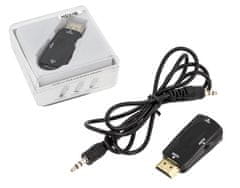 APT HD31B adapter HDMI-VGA GOLD PLATED