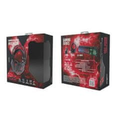 maXlife MXGH-200 gaming fejhallgató-csatlakozó 3,5 mm OEM0300326 fekete