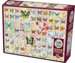 Cobble Hill Puzzle Pillangók és virágok 2000 db