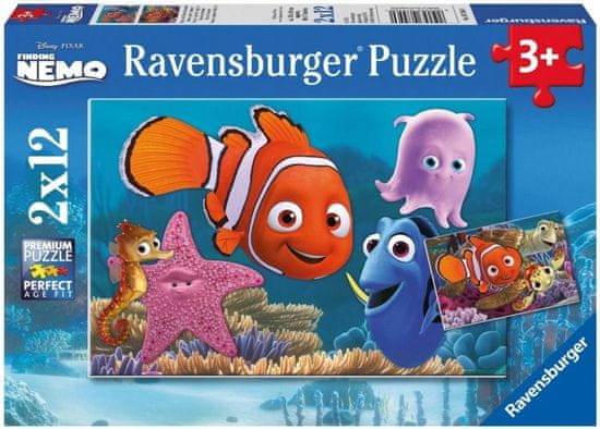 Ravensburger Puzzle Finding Nemo 2x12 db