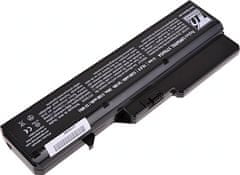 T6 power Akkumulátor Lenovo IdeaPad B470 készülékhez, Li-Ion, 10,8 V, 5200 mAh (56 Wh), fekete