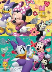 EDUCA Fa puzzle Minnie és Daisy 2x16 darab