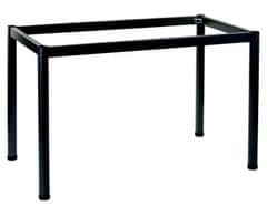 STEMA Fém keret asztalhoz vagy íróasztalhoz NY-A057/O. Kerek láb. Magassága 72,5 cm. Mérete 76x76 cm. Fekete.