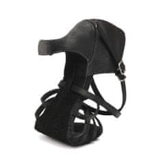 Burtan Dance Shoes Latino tánccipő Havana, fekete 7 cm, 39