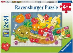 Ravensburger Rejtvény Pimasz gyümölcsök 2x24 db