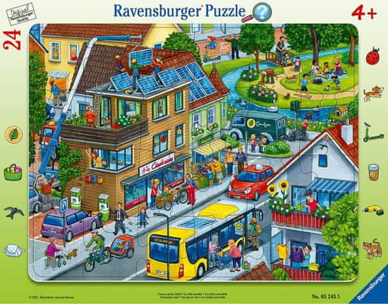 Ravensburger Rejtvény Zöld városunk 24 db