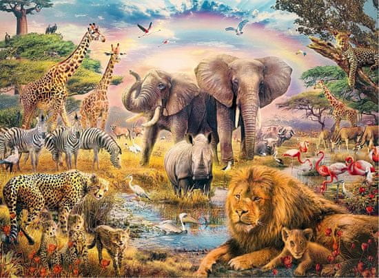 Ravensburger Afrikai szavanna XXL puzzle 100 db