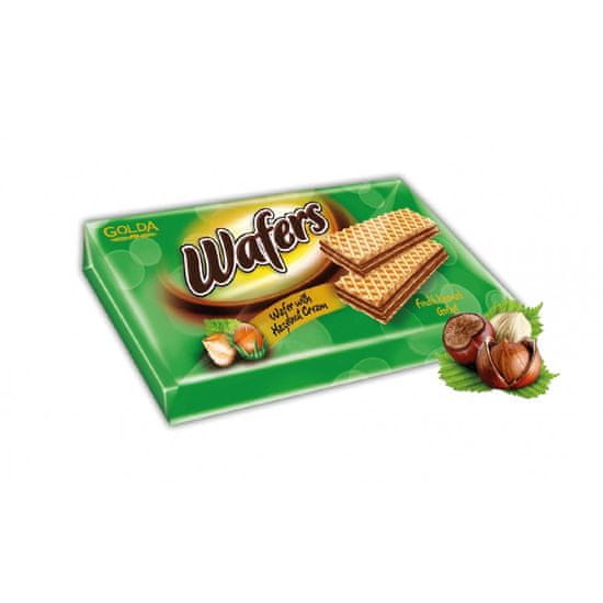 Golda Wafers hazelnut – Mogyorókrémes ostya 175g