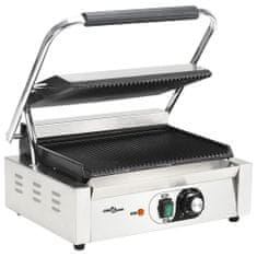 Greatstore bordás kontaktgrill 2200 W 43 x 30,5 x 20 cm