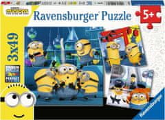 Ravensburger Puzzle Mimoni 2: The Villain Comes 3x49 darab