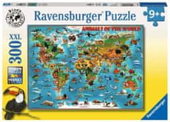 Ravensburger Puzzle Animals of the World XXL 300 db