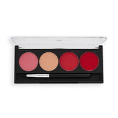 Makeup Revolution Vízzel aktiválható szemfesték Pretty Pink (Graphic Liner Palettes) 5,4 g