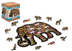 Wooden city Fa puzzle Magic Elephant 150 db ECO