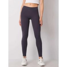 RUE PARIS Női leggings RUE PARIS csíkos szürke RV-LG-R4766.06_342815 M