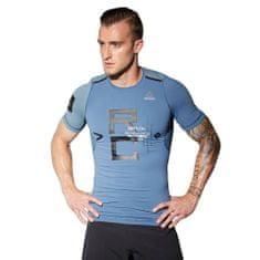 Reebok Póló kék S Combat Rash Guard