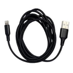 MG kábel USB / Lightning 2.4A 1m, piros