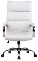 BHM Germany Bradford irodai szék, műbőr, fehér
