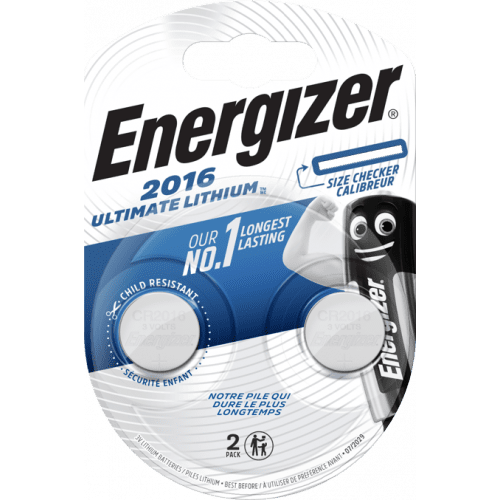 Energizer ULTIMATE LÍTIUM akkumulátor CR2016 2Db