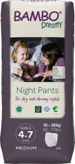 Bambo Nature Night Pants Girl 4-7 years, 10 db, 15-35 kg