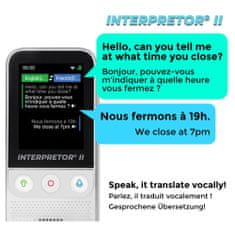 Lexibook Interpretor 2 – Hangfordító mesterséges intelligenciával