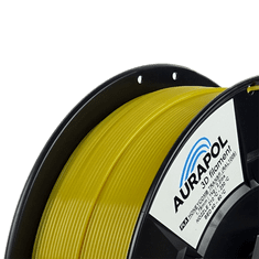 Aurapol PLA 3D Filament Honey részben átlátszó