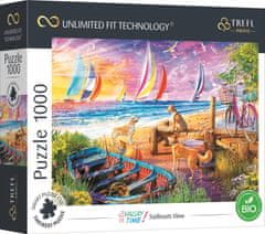 Trefl UFT Vacay Time Puzzle: View of Sailboats 1000 db